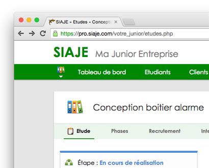 Une application web pour ta Junior-Entreprise